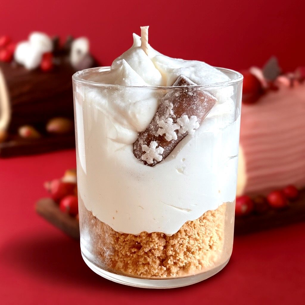 Bougie Bûche chocolat image